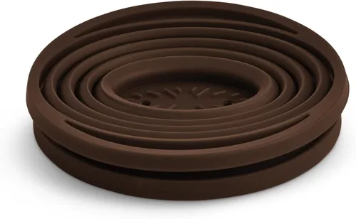 Vista 3 de Fino Cono plegable reutilizable para preparar café, silicona, tamaño número 2, prepara de 2 a 6 porciones
