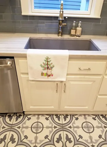 Vista 2 de Caroline's Treasures WDK2954WTKT - Juego de 2 toallas de cocina decorativas para el baño, para manos, cara, cabello, yoga, té, cocina, cocina, etc