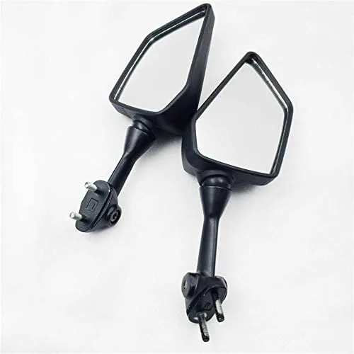 Vista 4 de Espejo retrovisor izquierdo y derecho negro para motocicleta KAWASAKI NINJA 250R EX250 2008-2013