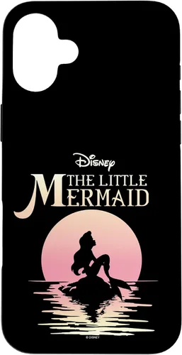 Vista 22 de iPhone 16 Disney La Sirenita Ariel Moon Silhouette Case