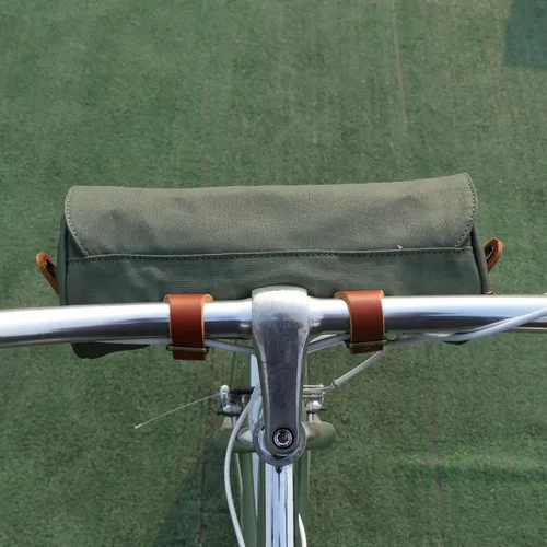Vista 7 de Tourbon Bolsa de asiento de silla de montar para bicicleta, bolsa de soporte para teléfono