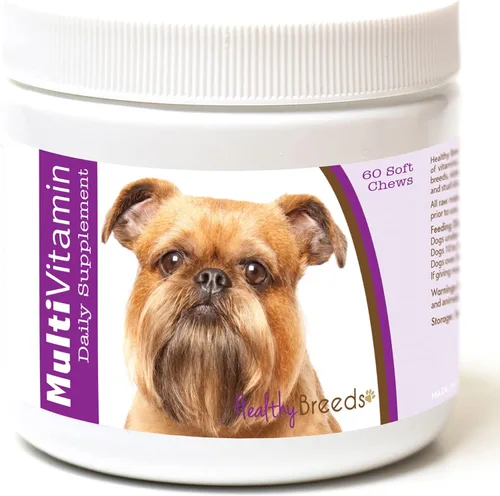 Vista 189 de Healthy Breeds Affenpinscher - Masticables blandos multivitamínicos, 60