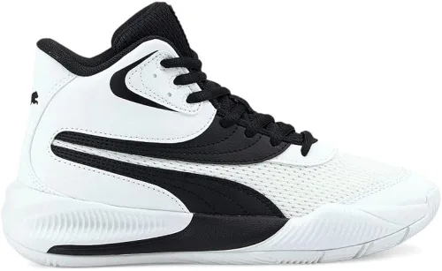 Vista 2 de PUMA Tenis unisex de baloncesto triple media para niños