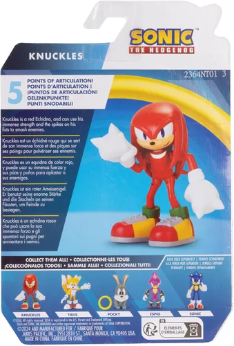 Vista 10 de Sonic The Hedgehog Las mejores figuras de acción de Sonic modernas de 2.5 pulgadas, incluye Sonic, Shadow, Tails y Knuckles