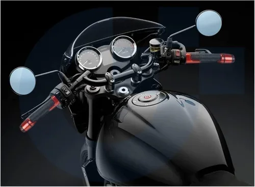 Vista 3 de CNC Motorcycle Handlebar Grip Handle Bar Motorbike Handle Grips for Yamaha Xmax 300 X-MAX 300 2015 2016 2017 2018 Scooters Grips