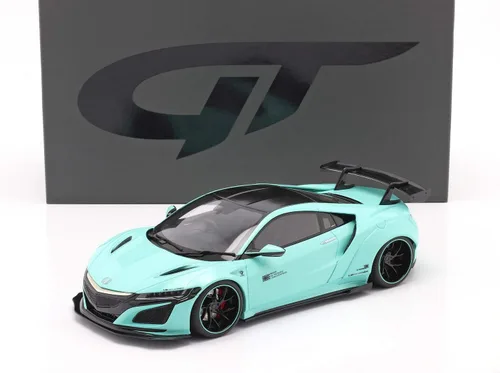 Vista 2 de GT Spirit 2017 Honda NSX Coche personalizado por LB-Works, Tiffany Blue GT806-1/18 Escala Resina Modelo de Juguete Coche