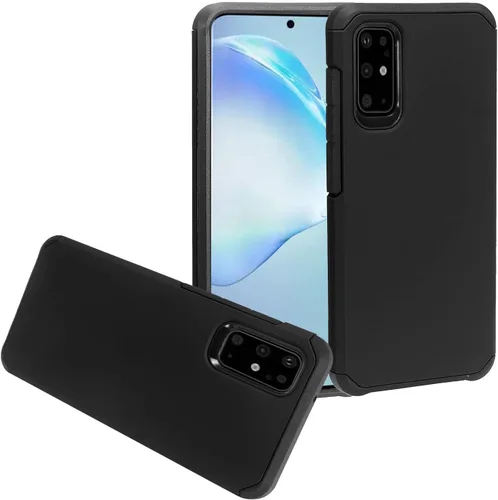 Vista 14 de Para Samsung Galaxy S20 Plus, Galaxy S20+ 6.7" (SM-G985) - Funda para teléfono con imagen a prueba de golpes - AD1 mármol negro