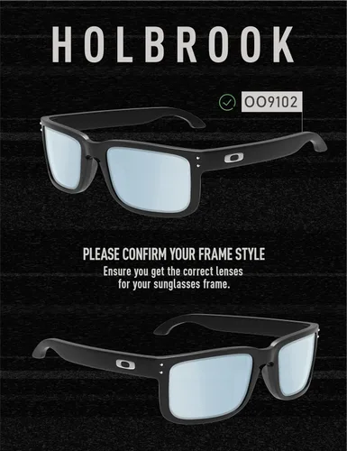 Vista 3 de Juego de 3 lentes polarizadas de repuesto para Oakley Holbrook OO9102 Pack