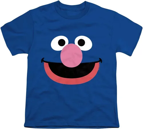 Vista 10 de Colección de caras de personajes de Plaza Sésamo, camiseta para niños pequeños y niñas