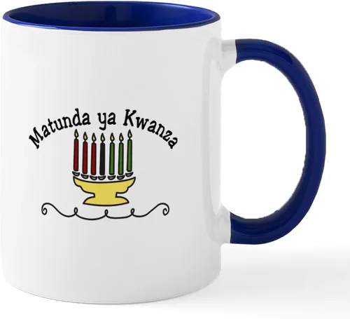 Vista 26 de CafePress Celebrate Kwanzaa - Taza de café de cerámica de 11 oz (11.0 fl oz)