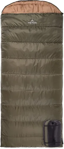 Vista 14 de Teton Celsius XXL Sleeping Bag, Cold Weather Sleeping Bags for Adults and Kids, Camping Made Easy and Warm. Compression Sack Included