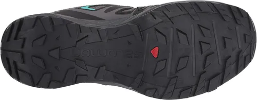 Vista 4 de Salomon Zapatos de senderismo X Crest para mujer negro rosado gris Grey Pink Black 1
