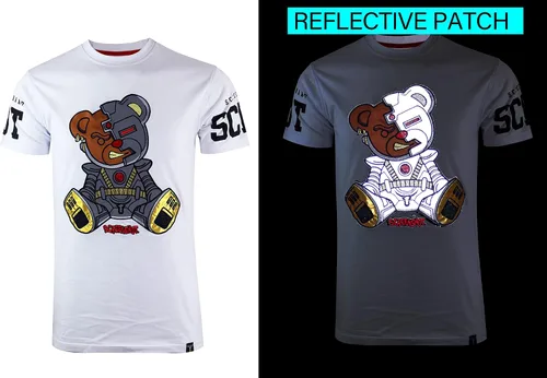 Vista 2 de SCREENSHOT - Camiseta con estampado de gel de alta densidad con bordado urbano de alta densidad