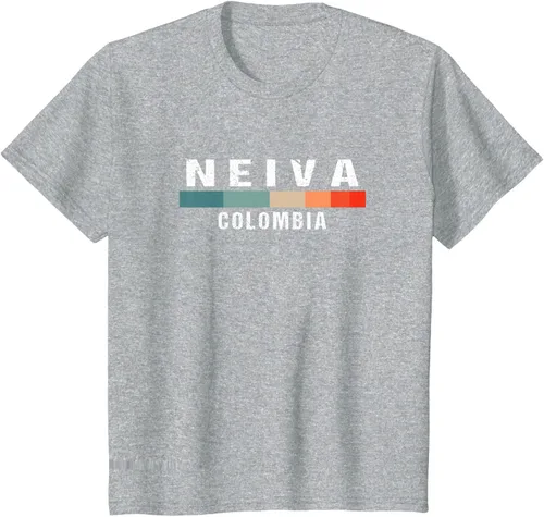 Vista 7 de Camiseta Neiva Colombia City Trip, Negro