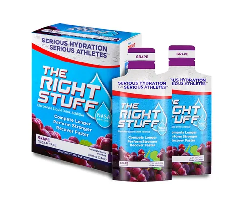 Vista 6 de El aditivo para bebidas electrolíticas de la NASA Berry Blend 10 bolsas Sugar free NASA-developed electrolyte blend - 1,780mg sodium mixes into 16
