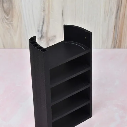 Vista 2 de Organizador de tapa compatible con tapas de tazas Stanley Organizador de 5 tapas para armarios o encimera de cocina Incluye almacenamiento
