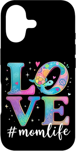 Vista 32 de # Momlife Colorful Parent Case for iPhone 16