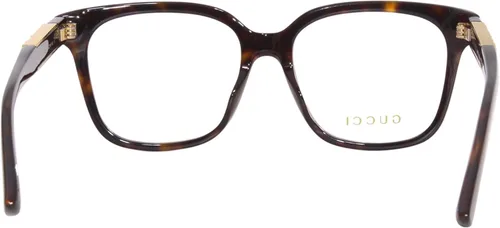 Vista 4 de Gucci GG1192O 005 Havana Square - Gafas para mujer, La HabanaOro-logo-005