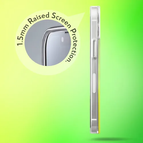 Vista 5 de SteepLab Flowing - Funda líquida de arena neón para iPhone 14 Pro Max (2022, 6.7 pulgadas), protección de cuerpo completo con bisel elevado