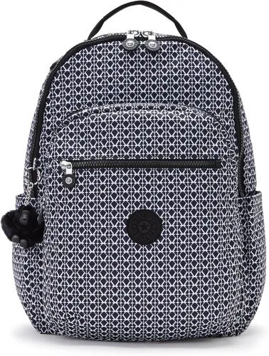 Vista 51 de Mochila Kipling Seoul extra grande para laptop de 17", Grande True Blue Tonal 2