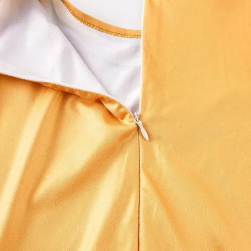 Vista 6 de A Man From the Window Costume for Kids Boys Scary Game Baby In Yellow Halloween Cosplay Horror Monster Role-play Jumpsuit