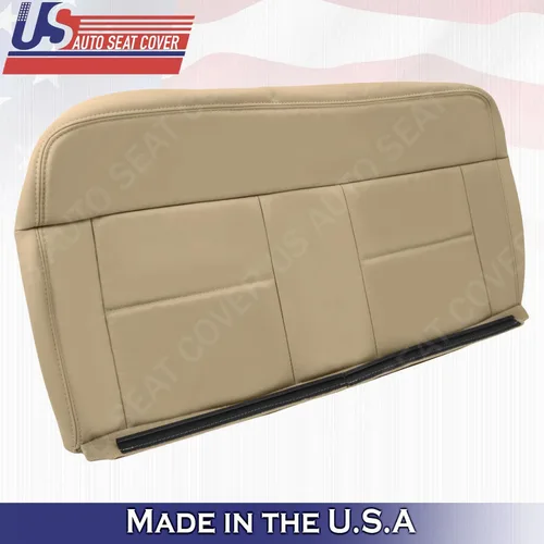 Vista 2 de Cubierta trasera de piel para el conductor Tan 2005 2006 2007 2008 Compatible con Ford F150 Lariat