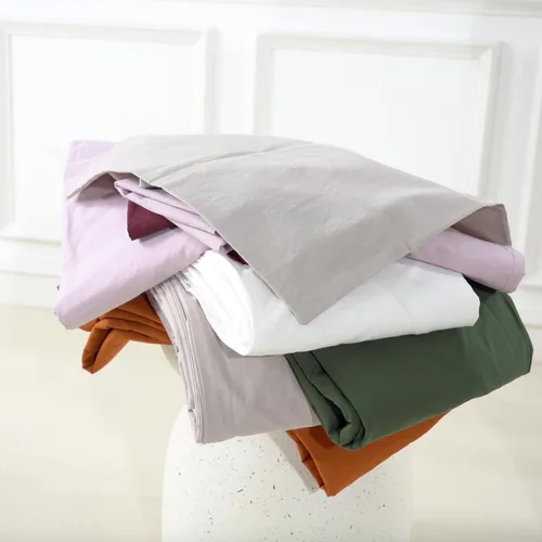 Vista 6 de NEXHOME PRO Funda de edredón Twin XL 100% algodón lavado, transpirable, duradera, texturizada, similar al lino, juego de ropa de cama para el hogar