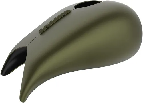 Vista 124 de Cubierta de tanque de combustible estirada para motocicleta Harley, cubiertas de tanque de 1 galón, protectores de combustible. Compatible