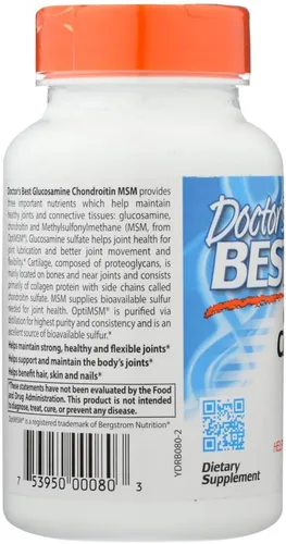 Vista 2 de Glucosamina / Condroitina / MSM 120 cápsulas