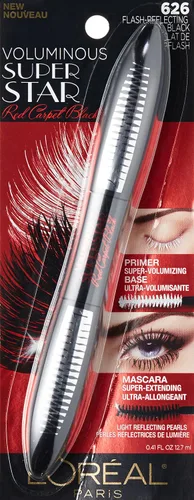 Vista 2 de Máscara lavable de Voluminous Superstar de L'Oreal Paris Cosmetics., lavable
