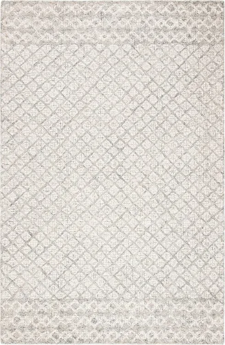 Vista 20 de SAFAVIEH Abstract Collection - Alfombra decorativa, 2 x 3 pies, azul y marfil, lana hecha a mano, ideal para zonas de alto tráfico en entrada, sala