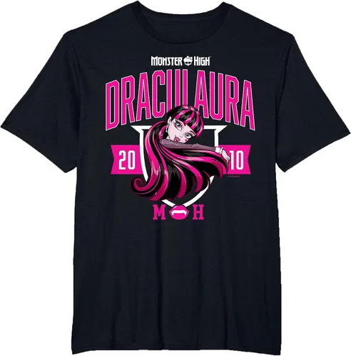 Vista 46 de Monster High -Camiseta Colegiada Draculaura Gris asfalto
