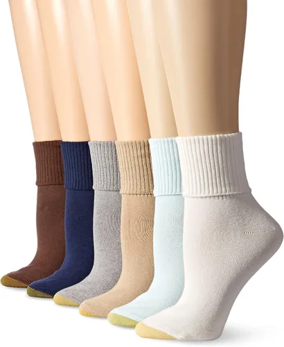 Vista 49 de GOLDTOE Calcetines clásicos para mujer, multipares