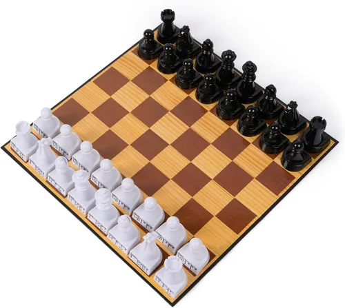 Vista 6 de Spin Master Games Cardinal Classics Profesor de ajedrez Learn to Play Chess with Large Pieces That Show Direction & Movement, First Chess Set, For