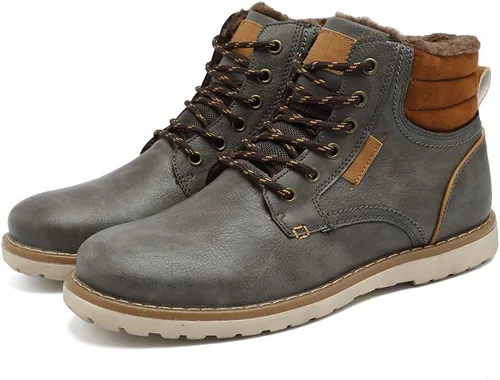 Vista 2 de Quicksilk EYUSHIJIA - Botas de nieve impermeables para hombre