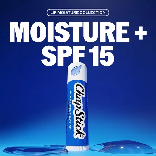 Vista 2 de ChapStick Moisturizer Original - Tubos de bálsamo labial, SPF 15 y protector de la piel, 0.15 onzas (paquete de 12)