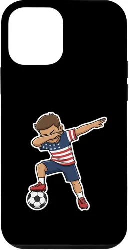 Vista 16 de Dab, Patriotic American Flag Player Case for iPhone 17