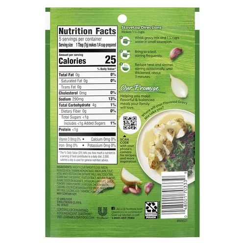 Vista 2 de Knorr Gravy Mix, salsa de pollo asado, 1.2 oz
