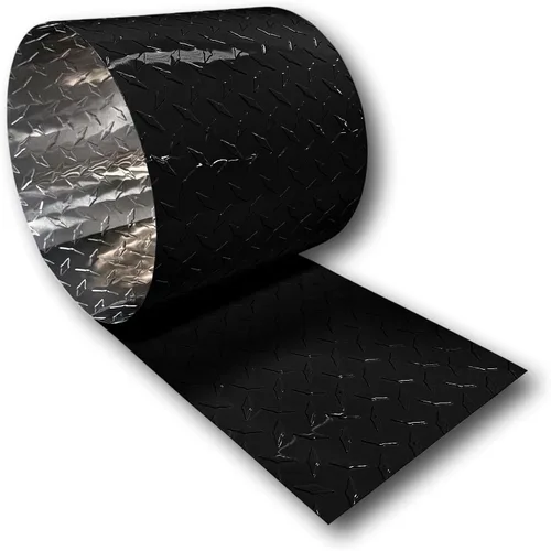 Vista 9 de EAGLE 1 Placa de aluminio con relieve en forma de diamante de 8 pies de largo - Protector de grava para remolque de carga, múltiples anchos