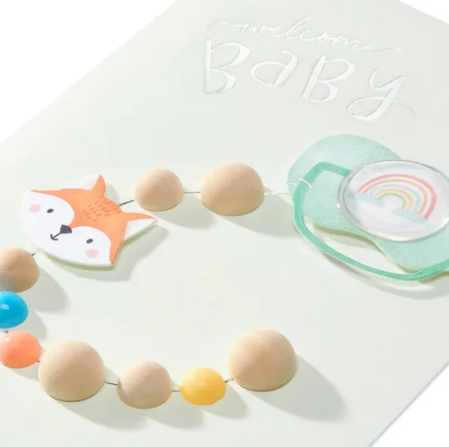 Vista 5 de Tarjeta para Baby Shower - Papyrus (Felices tiempos por delante)
