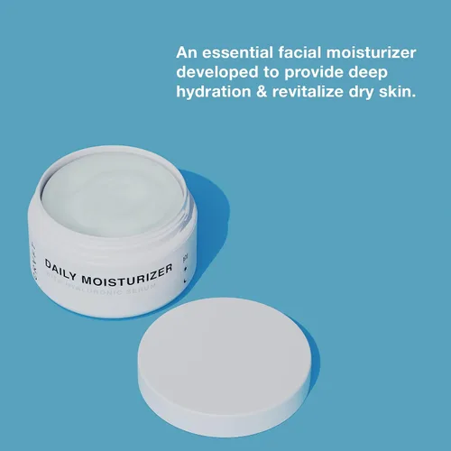 Vista 2 de CRVFT - Hidratante facial diario para hombre, 1 onza [AM/PM], hidratación profunda de larga duración, bloquea la humedad, reduce la sequedad, todo