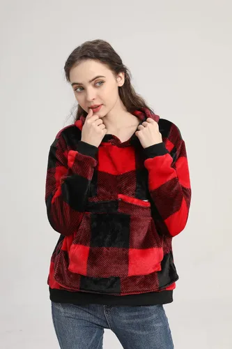 Vista 5 de LINYUCHEN Sudadera con capucha para gatos, bolsa grande para mascotas, para cachorros y gatitos, para mujer
