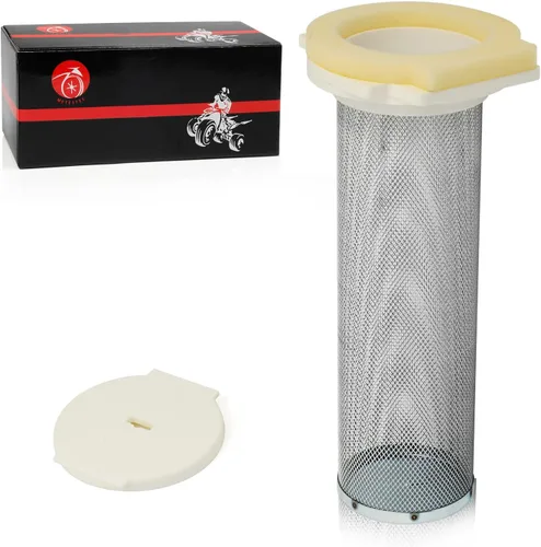 Vista 5 de Guía de jaula de filtro de aire y tapa final para Yamaha Warrior Raptor Wolverine 350 YFM 350 Grizzly 600 660 YFM600 660 1987-2013 1UY-14458-01
