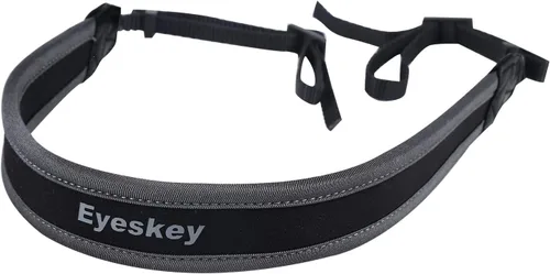 Vista 2 de Eyeskey TROSCAS Correas ópticas de neopreno súper cómodas Conectores de bucle Hebilla de reparación de campo Ligero Correas de cuello