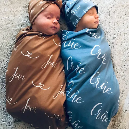 Vista 11 de Manta personalizada con nombre para bebés recién nacidos, mantas de bebé personalizadas para niños con nombre, mantas de bebé recién nacido, mantas