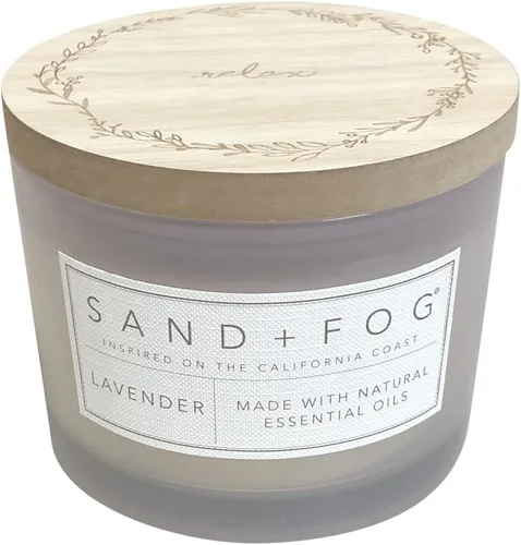 Vista 33 de Sand + Fog Vela perfumada - Chai – Aromas adicionales y tamaños – Mecha 100% de algodón sin plomo - Velas de lujo en frasco para refrescar el aire