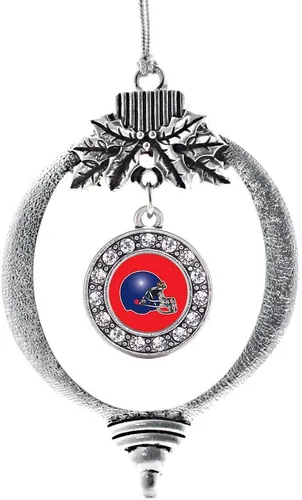Vista 8 de Inspired Silver - Adorno de cromosoma 21 con dije de círculo de plata con joyas de circonita cúbica