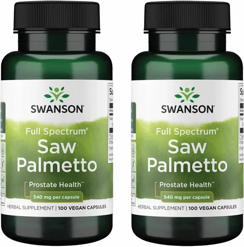 Vista 10 de Swanson Saw Palmetto - Suplemento de hierbas que promueve el apoyo a la salud de la próstata masculina - Suplemento natural para el cabello y apoyo
