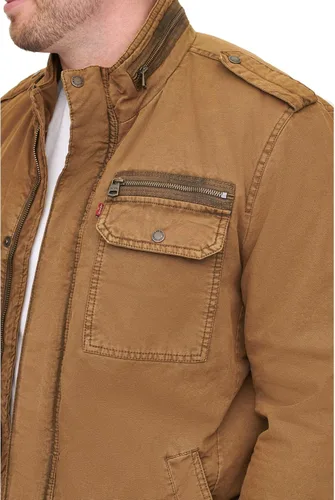Vista 3 de Levi's mens Washed Cotton Military Jacket (Regular & Big & Tall Sizes)
