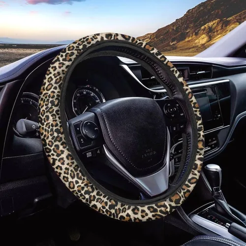 Vista 8 de Asian Dragon - Funda universal para volante de automóvil, accesorios interiores de automóvil, lavable, transpirable, funda para volante